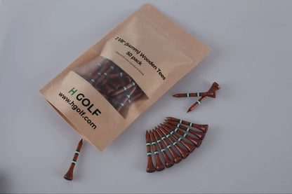 2 1/8" (54mm) Wooden Tees